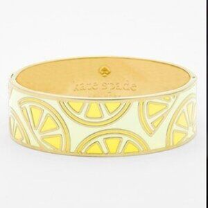 EUC - Kate Spade Lemon Bangle "When Life Gives You Lemons"